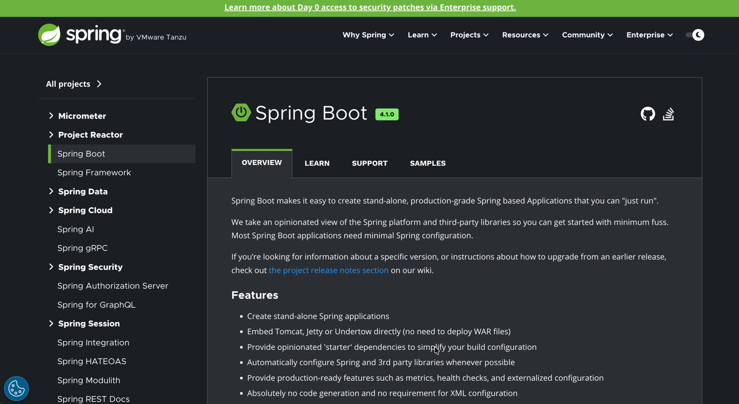 Spring Boot Docs